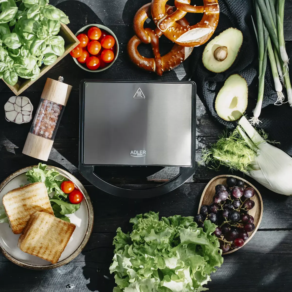 Electric grill Adler AD 3068 — 750 W Photo 9