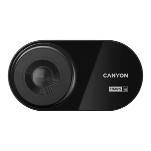 Dash Camera CANYON DVR-10 Full HD 1920x1080 140° IPS 3" Black, MicroSD up to 128GB, USB-C, cigar lighter power