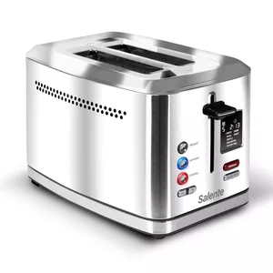 Toaster SALENTE TOASTMAX digital display stainless steel