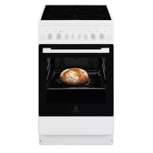 Brīvi stāvoša plīts Electrolux LKR500066W Elektriskā Keramiskā 4 zonas