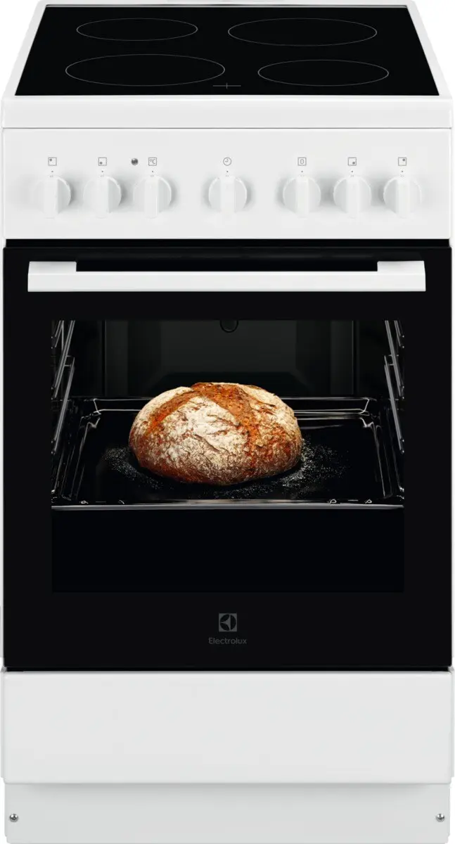 Electrolux LKR500066W Brīvi stāvoša elektriskā plīts