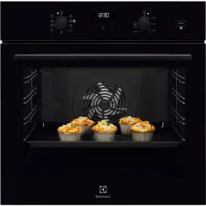 Built-in Oven Electrolux EOD5H70Z, Black, Telescopic Guides