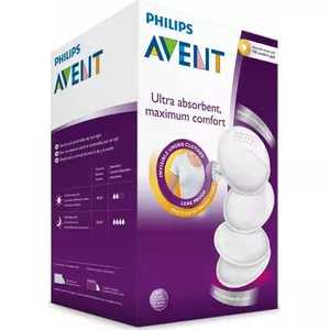 Вкладыши для груди Avent Philips SCF254/13 — круглая форма, глубина 2 мм, 100 шт.