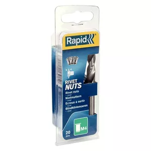 Rivet Rapid 5000671 steel white 20 pcs compatible with RP110