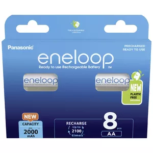 Panasonic BK-3MCDE/8BE AA Rechargeable Battery 1.2 V