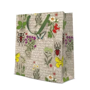 Gift Bag Paw Decor Collection PL11AGB1024805 Large 26.5×33.5×13 cm Wild Flowers