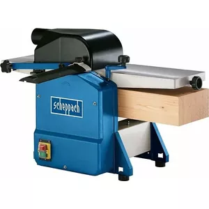 Thickness Planer Scheppach HMS850 1250 W — max planning width 20.4 cm, feed rate 6.28 m/min, weight 26.9 kg