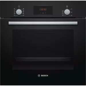 Built-in oven Bosch Serie 2 HBF153BB0 Electric, 66 L, fan-assisted, grill, ecoClean, black