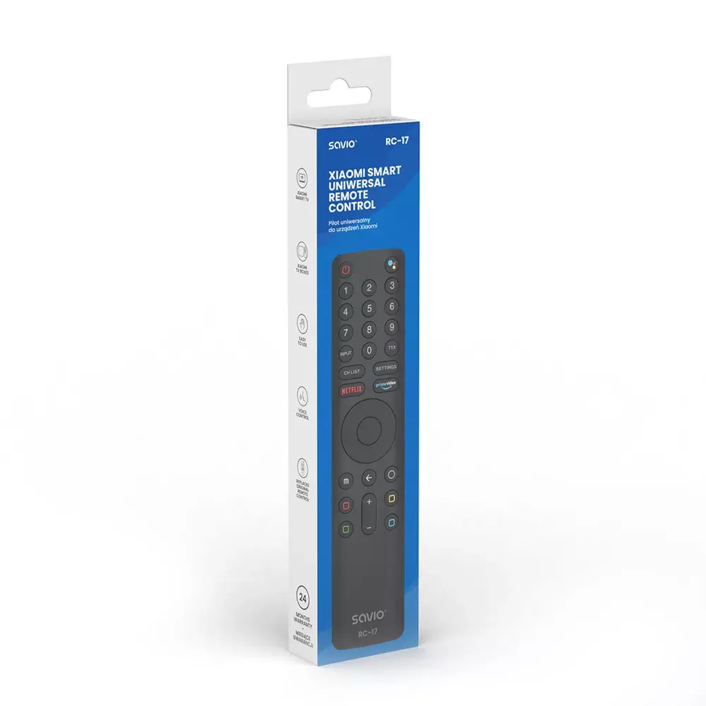 SAVIO RC-17 TV Remote Control IR/Bluetooth Photo 3