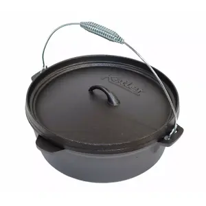 Cast iron pot KETLER 6L with lid, model 9129999