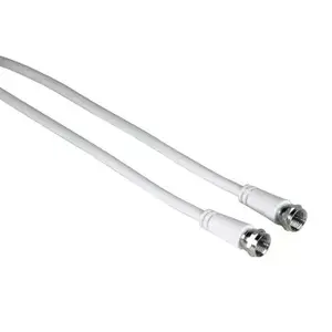 Coaxial Cable Hama 00011898 F M Standard 3 m White