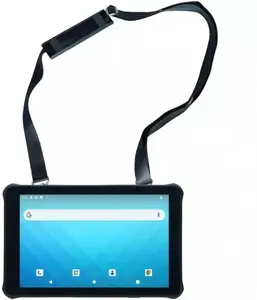 Rugged Unitech RT112 Wi‑Fi + 5G handheld terminal, Android 13, 6GB/128GB, Wi‑Fi 6E, 5G, IP67, 8800mAh swappable battery, 45W USB‑C adapter