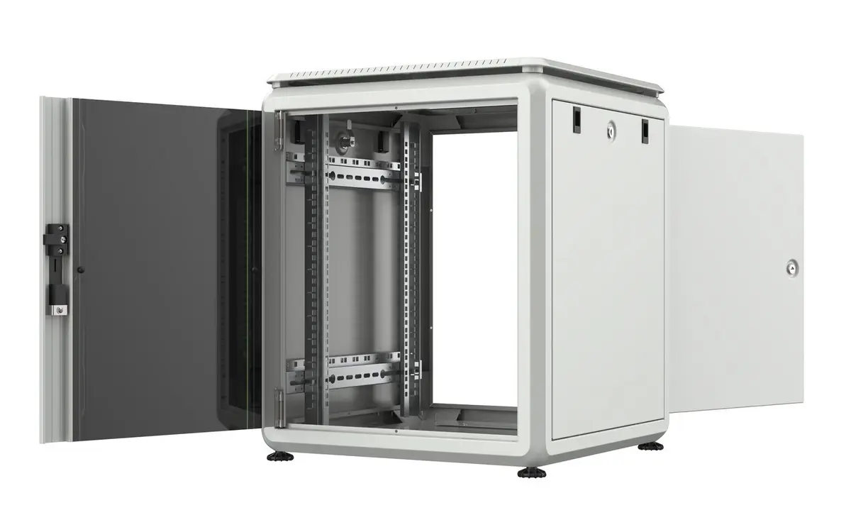 Lanview RDL12U66WH 12U Freestanding Rack Cabinet Photo 2