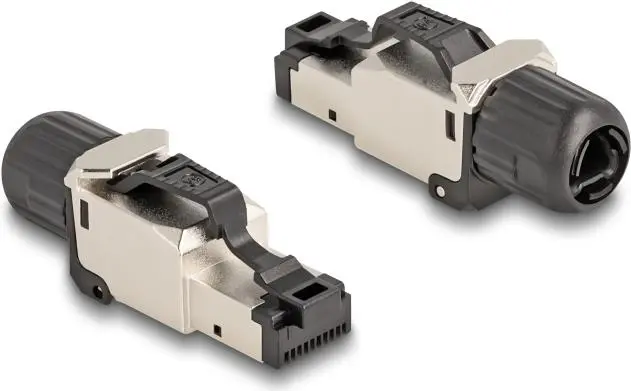 DeLOCK 86016 vadu savienotājs RJ45/LSA Melns