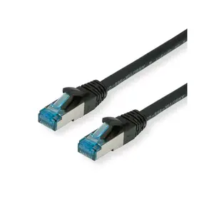 Networking cable VALUE 21.99.1984 RJ-45 Cat6a 0.15 m Black