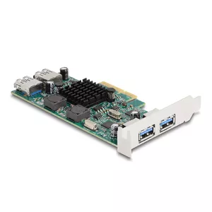 DeLOCK PCI Express x4 Card 2 x USB 5 Gbps Type-A 2 x internal USB