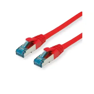 Networking cable VALUE 21.99.1980 RJ-45 Cat6a 0.15 m Red