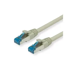 Сетевой кабель VALUE 21.99.0859 RJ-45 Cat6a 0.15м Серый
