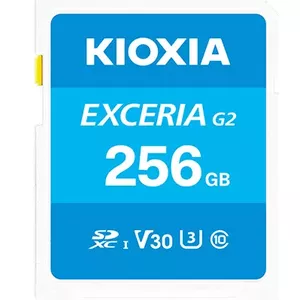 Flash Memory Kioxia 256GB SDXC UHS-I EXCERIA G2