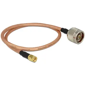 Коаксиальный кабель RG-142 DeLOCK 88896 0.4 м SMA