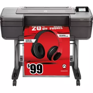 Принтер HP Designjet Z6 24-дюймовый PostScript Технология Inkjet 2400x1200 DPI