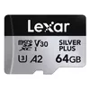 MicroSD карта Lexar 64GB SILVER PLUS Photo 2