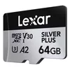 MicroSD карта Lexar 64GB SILVER PLUS Photo 3