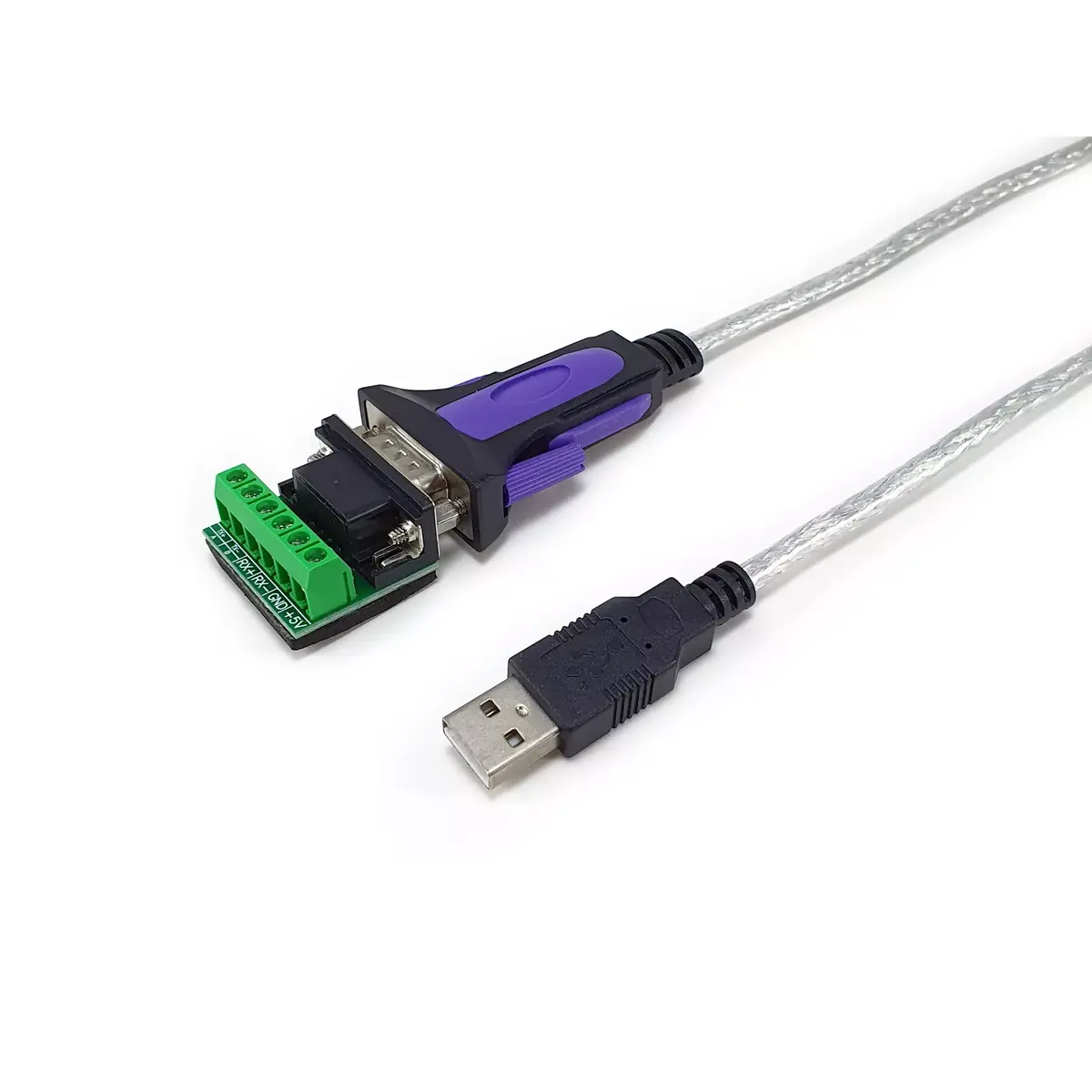 Equip USB-A uz Serial RS-422/485 DB9 adaptera kabelis Photo 2