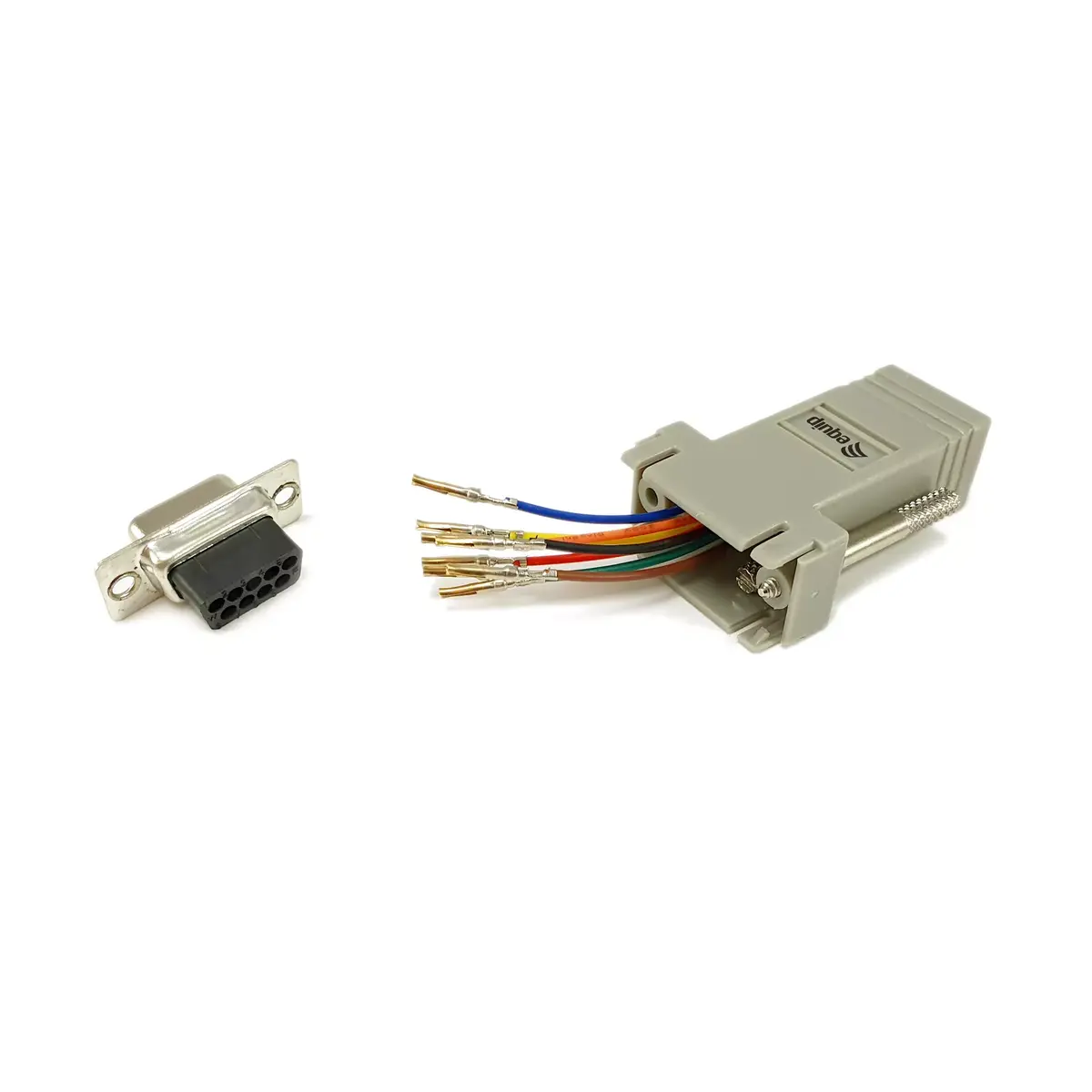 Equip DB9 to RJ45 adapter Photo 2