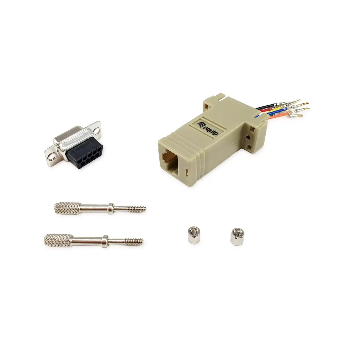 Equip DB9 to RJ45 adapter Photo 4
