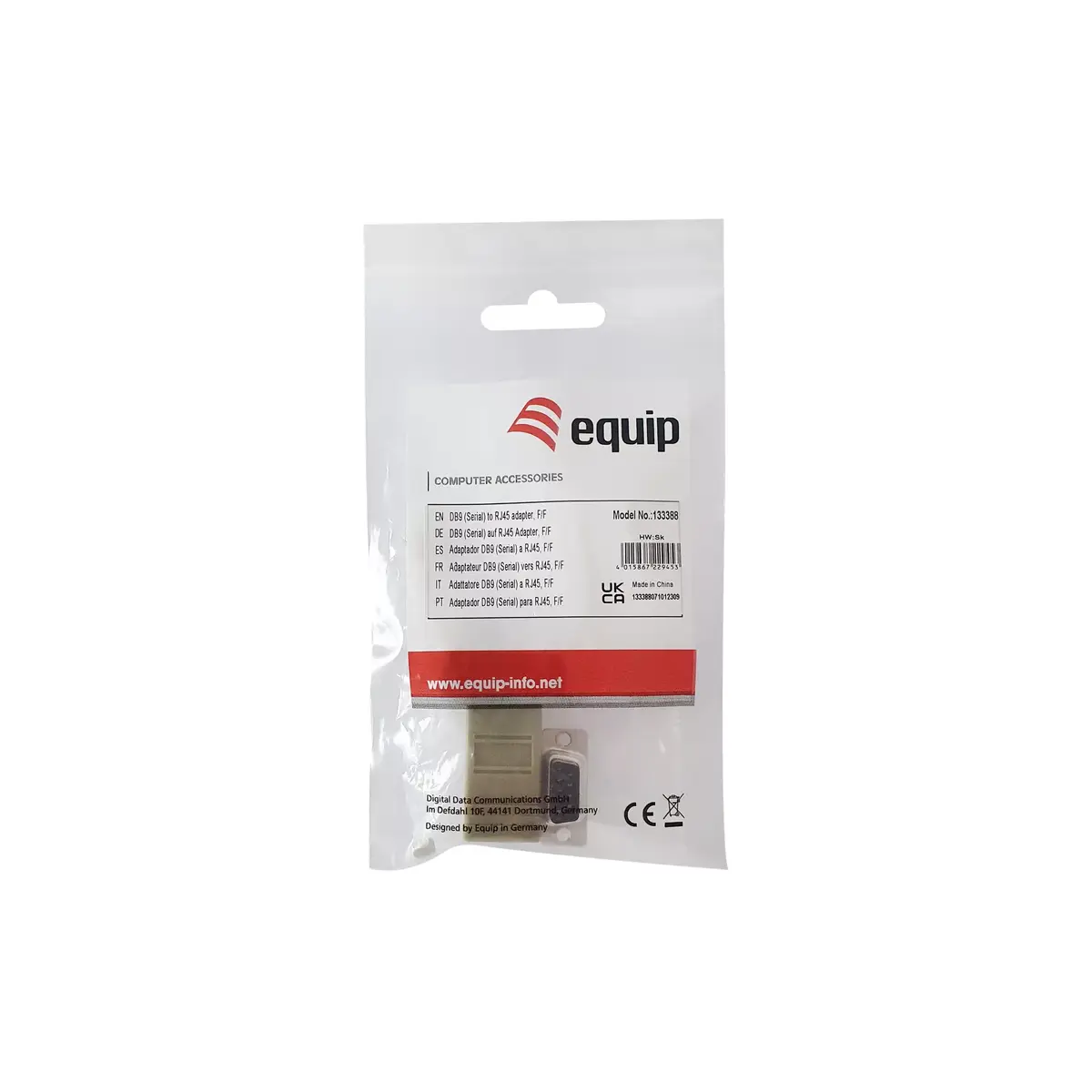 Equip DB9 to RJ45 adapter Photo 5
