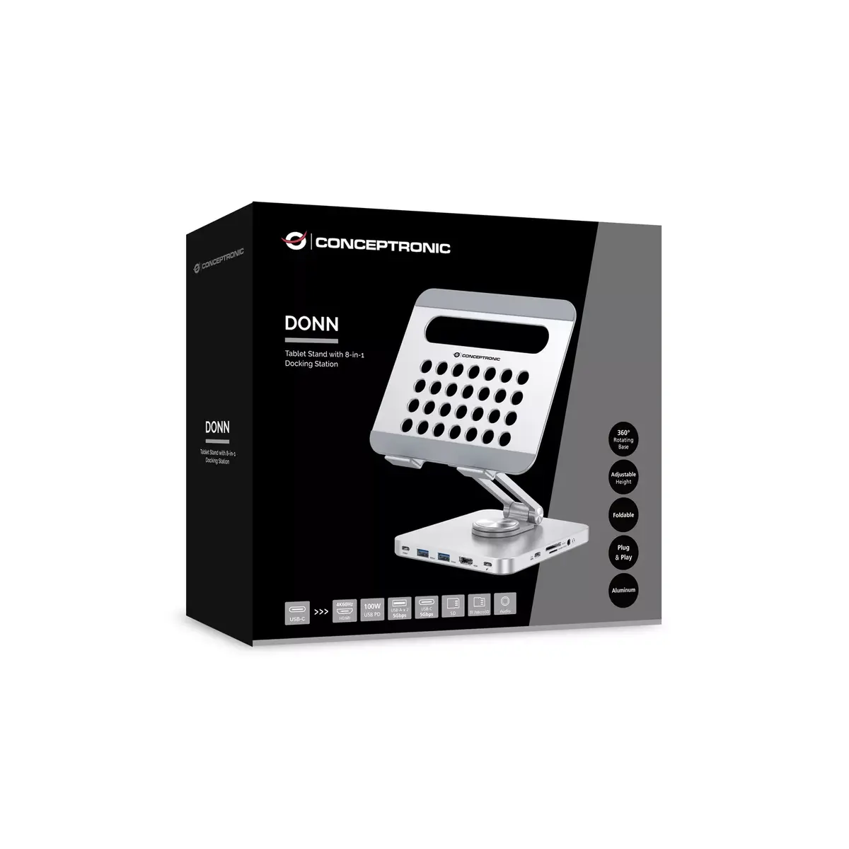 Мультимедийная подставка Conceptronic DONN26G Photo 5