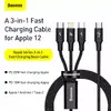 Baseus Rapid 3-in-1 USB kabelis Photo 4