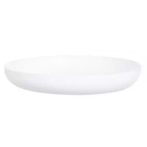 Deep Plate Luminarc FRIENDS TIME BALTS 29 cm, tempered opal glass, microwave & dishwasher safe