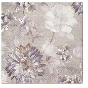 Papīra salvetes Paw Decor Collection PL11SDL126900 33×33 cm Sentimental Blossom, 3 slāņi