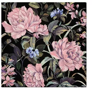 Salvetes Paw Decor Collection PL11SDL128900 33x33 cm — Flowers Mystery, 100% pārstrādāta šķiedra