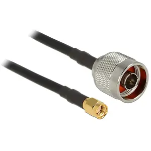 Coaxial Cable DeLOCK 88940 2m RP-SMA Black