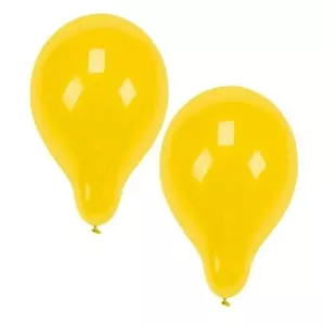 Latex Balloons Papstar DE1818986 25 cm Yellow — pack of 10