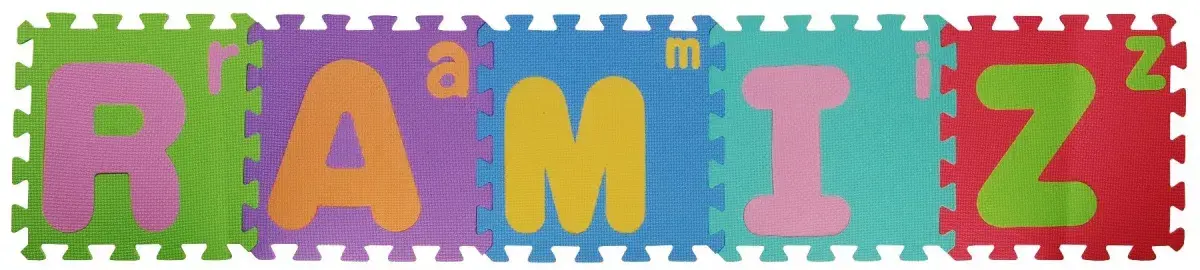 Ramiz Foam Letters Puzzle EVA Large Lowercase Photo 3