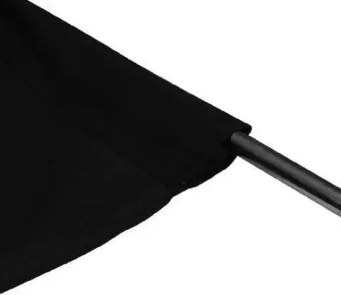 Background cloth Falcon Eyes 2x3m Black Photo 2