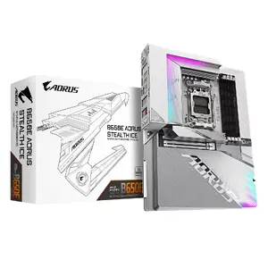 Материнская плата GIGABYTE B650E AORUS STEALTH ICE, AMD B650E, сокет AM5, ATX