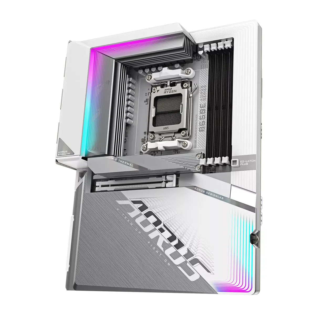 Материнская плата GIGABYTE B650E AORUS STEALTH ICE, B650E Photo 4