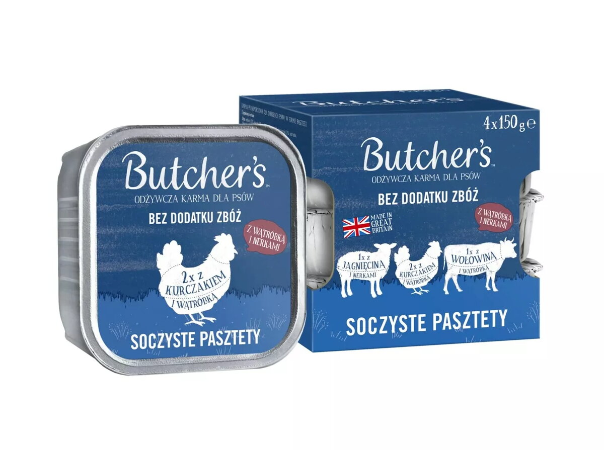 Mitrā barība suņiem butcher`s BUTCHER`S Original