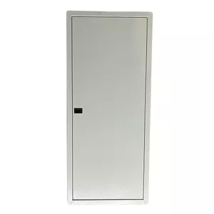 Electrical distribution box TIBOX AE616 — flush-mount metal enclosure 440×1050×115 mm, 6×16P, IP54