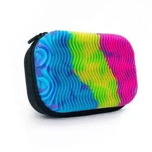 ZIPIT Wavey Silicone Storage Box Neon — пенал Photo 2