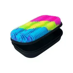 ZIPIT Wavey Silicone Storage Box Neon — пенал Photo 4