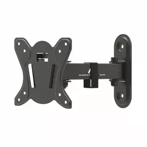 Wall mount MACLEAN MC-416 for 13–32" screens, 30 kg capacity, tilt and rotate, VESA 100x100, black