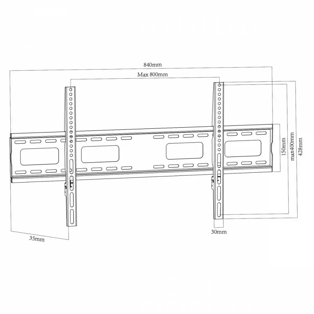Кронштейн MACLEAN MC-420 для 43–120" Photo 2