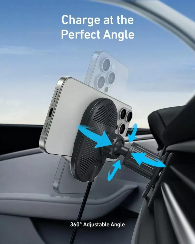 Anker MagGo 15W magnētiska automašīnas lādētāja Photo 5