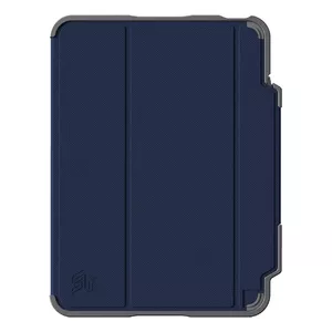 Folio Case STM DUX PLUS 26.7 cm (10.5") Blue for iPad 10th gen